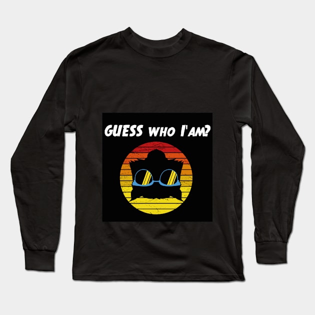 Guess who I'm?! Long Sleeve T-Shirt by ZiadMeras